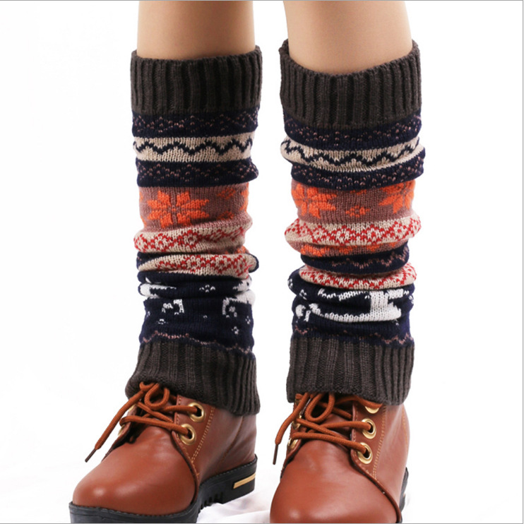 Thermal Sock Winter - ถุงเท้าขนสัตว์แบบใหม่ สไตล์เกาหลี สำหรับฤดูใบไม้ร่วงและฤดูหนาว ถุงเท้าอะคริลิก ถุงเท้าคริสต์มาส ถุงเท้าอุ่นเท้าสำหรับคริสต์มาส