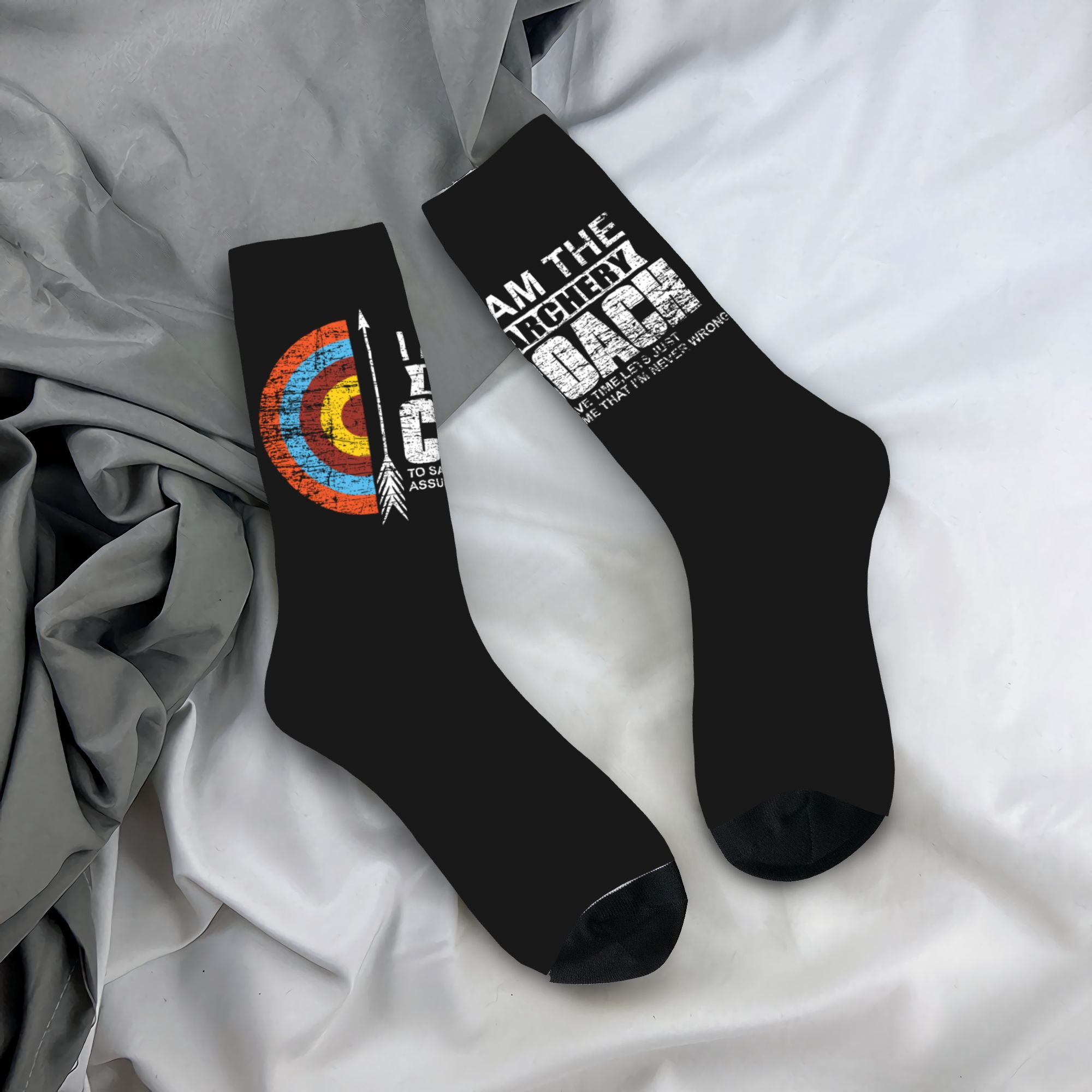 Dress Sock Men - ถุงเท้าลายธนู 3 มิติ สำหรับผู้ชายและผู้หญิง สวมใส่สบาย อุ่น