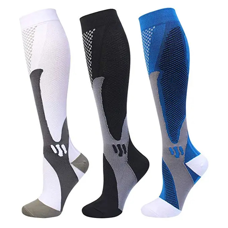 Compression Sock Medical - ถุงเท้าพยาบาลถุงเท้ากันกระแทกเส้นเลือดขอดถุงเท้ากีฬา20-30mmhg บาสเก็ตบอลถุงเท้าพยาบาลสำหรับผู้ตั้งครรภ์เบาหวาน