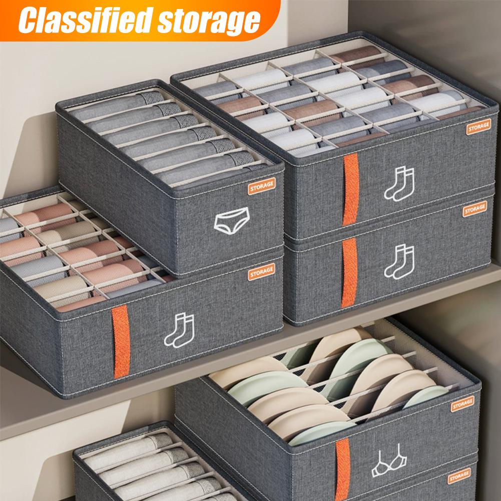 กล่องจัดระเบียบถุงเท้าแบบพับได - Sock Organizer Tray บทวิจารณ์และราคา