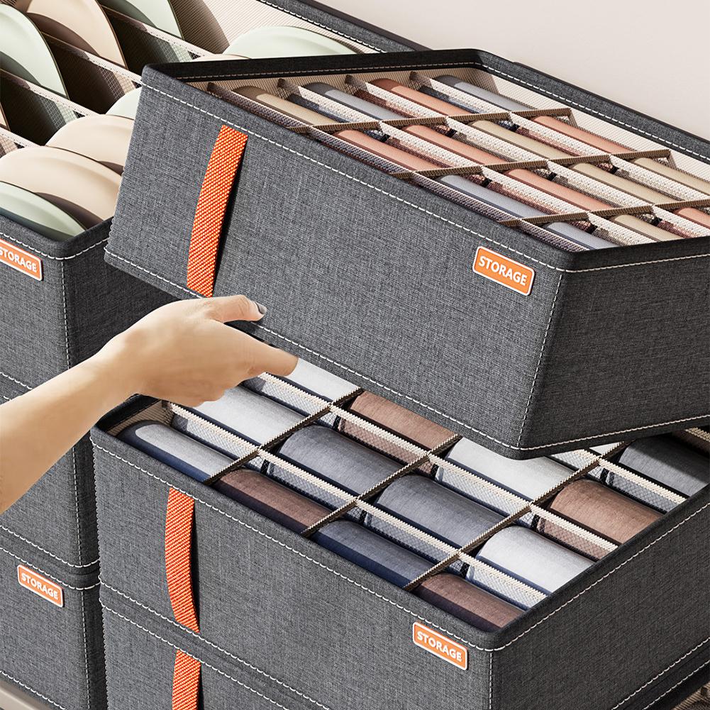 กล่องจัดระเบียบถุงเท้าแบบพับได - Sock Organizer Tray บทวิจารณ์และราคา