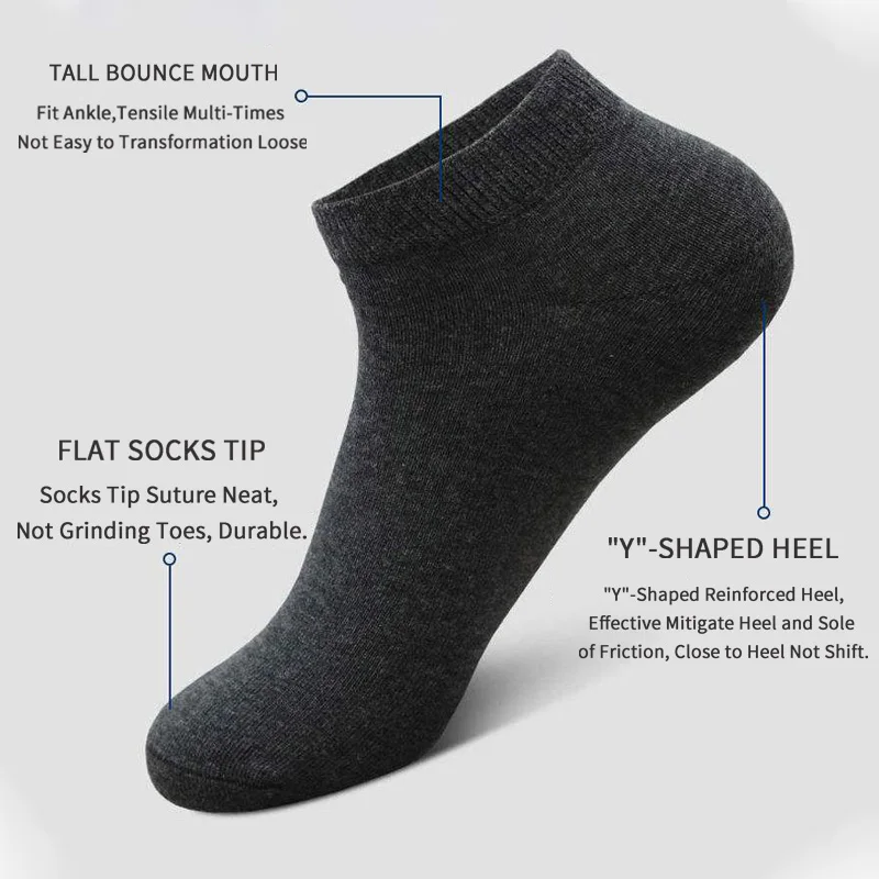ถุงเท้าข้อสั้นแบบเรียบง่าย สีพ - No Show Sock Women บทวิจารณ์และราคา
