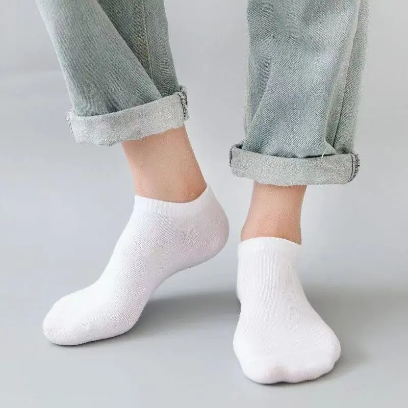 ถุงเท้าข้อสั้นแบบเรียบง่าย สีพ - No Show Sock Women บทวิจารณ์และราคา