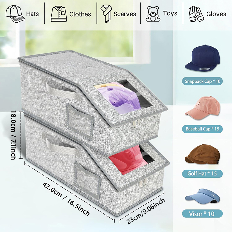ใหม่กล่องเก็บซิปพับเก็บได้สำหร - Sock Organizer Tray บทวิจารณ์และราคา