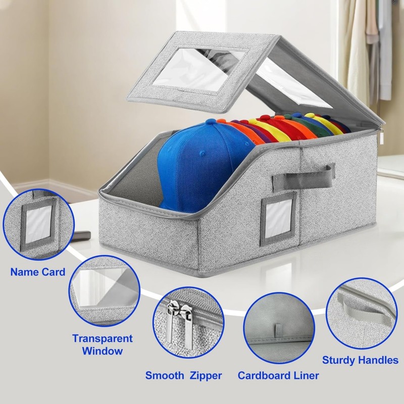 ใหม่กล่องเก็บซิปพับเก็บได้สำหร - Sock Organizer Tray บทวิจารณ์และราคา