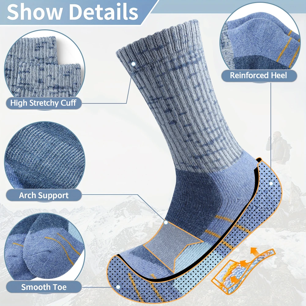 ถุงเท้าขนสัตว์สำหรับผู้หญิง 5  - Wool Hiking Sock บทวิจารณ์และราคา