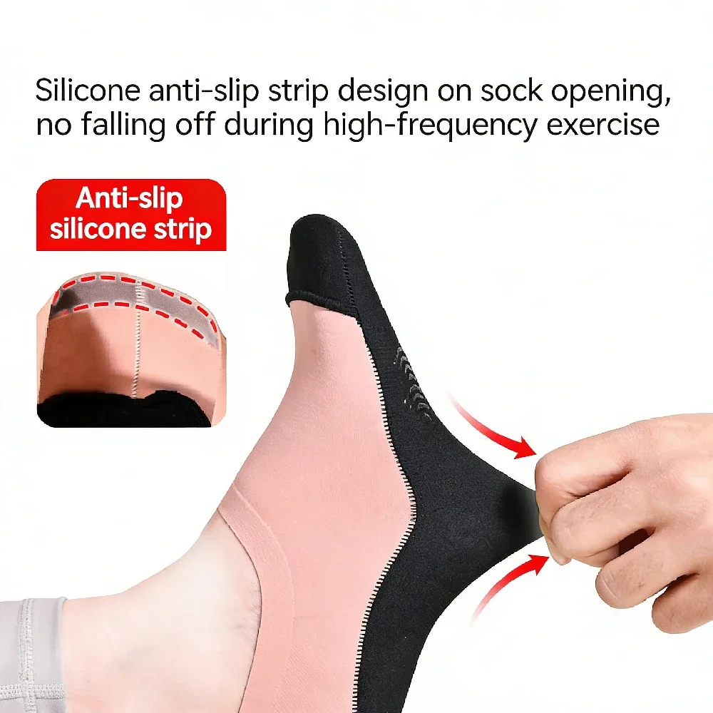 ถุงเท้าผู้ชายแบบไม่เห็นขอบ 1 ค - No Show Sock Women บทวิจารณ์และราคา