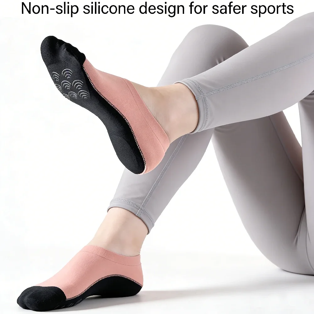 ถุงเท้าผู้ชายแบบไม่เห็นขอบ 1 ค - No Show Sock Women บทวิจารณ์และราคา