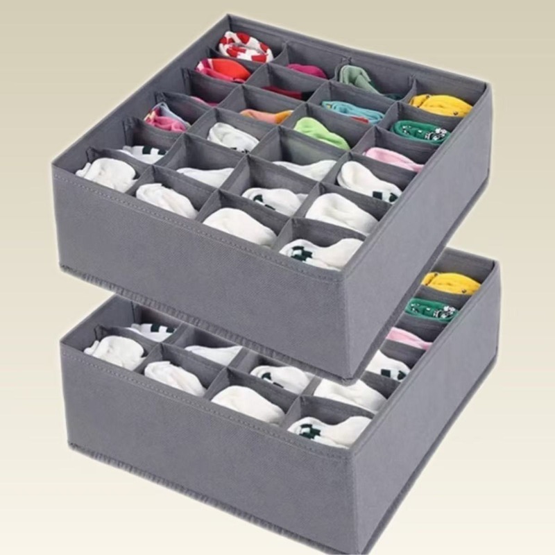 กล่องจัดระเบียบชุดชั้นใน บรา ก - Sock Organizer Tray บทวิจารณ์และราคา