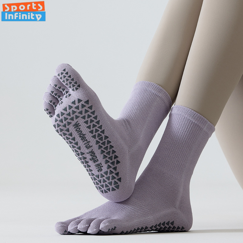 ถุงเท้าโยคะแบบห้านิ้วแยกนิ้ว ป - Toe Sock Split บทวิจารณ์และราคา