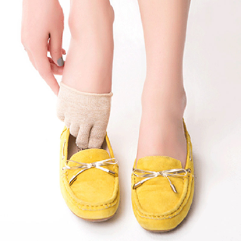 ถุงเท้าแยกนิ้วสำหรับผู้หญิง6คู - No Show Sock Women บทวิจารณ์และราคา