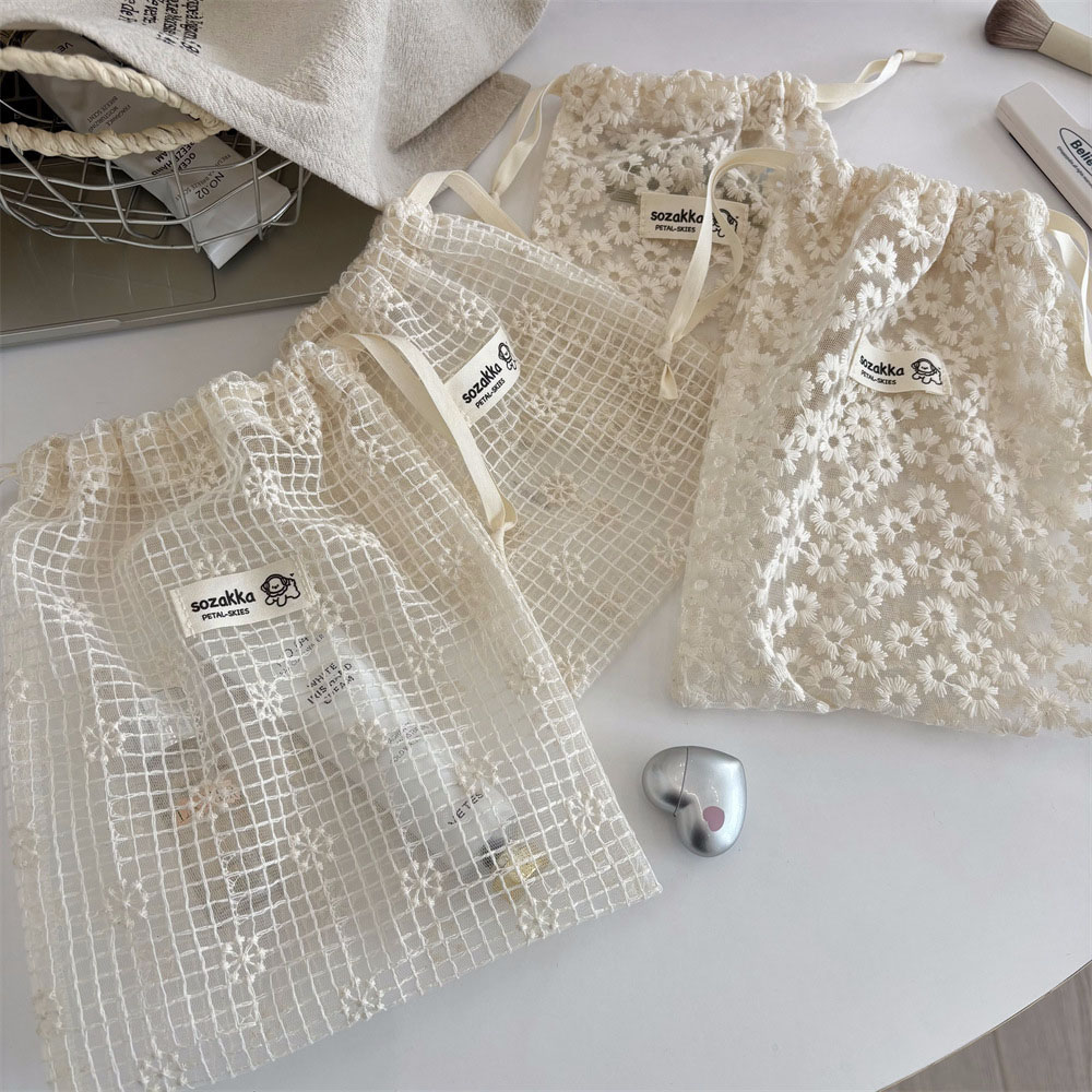 กระเป๋าเครื่องสำอางผ้าตาข่ายปั - Sock Organizer Tray บทวิจารณ์และราคา