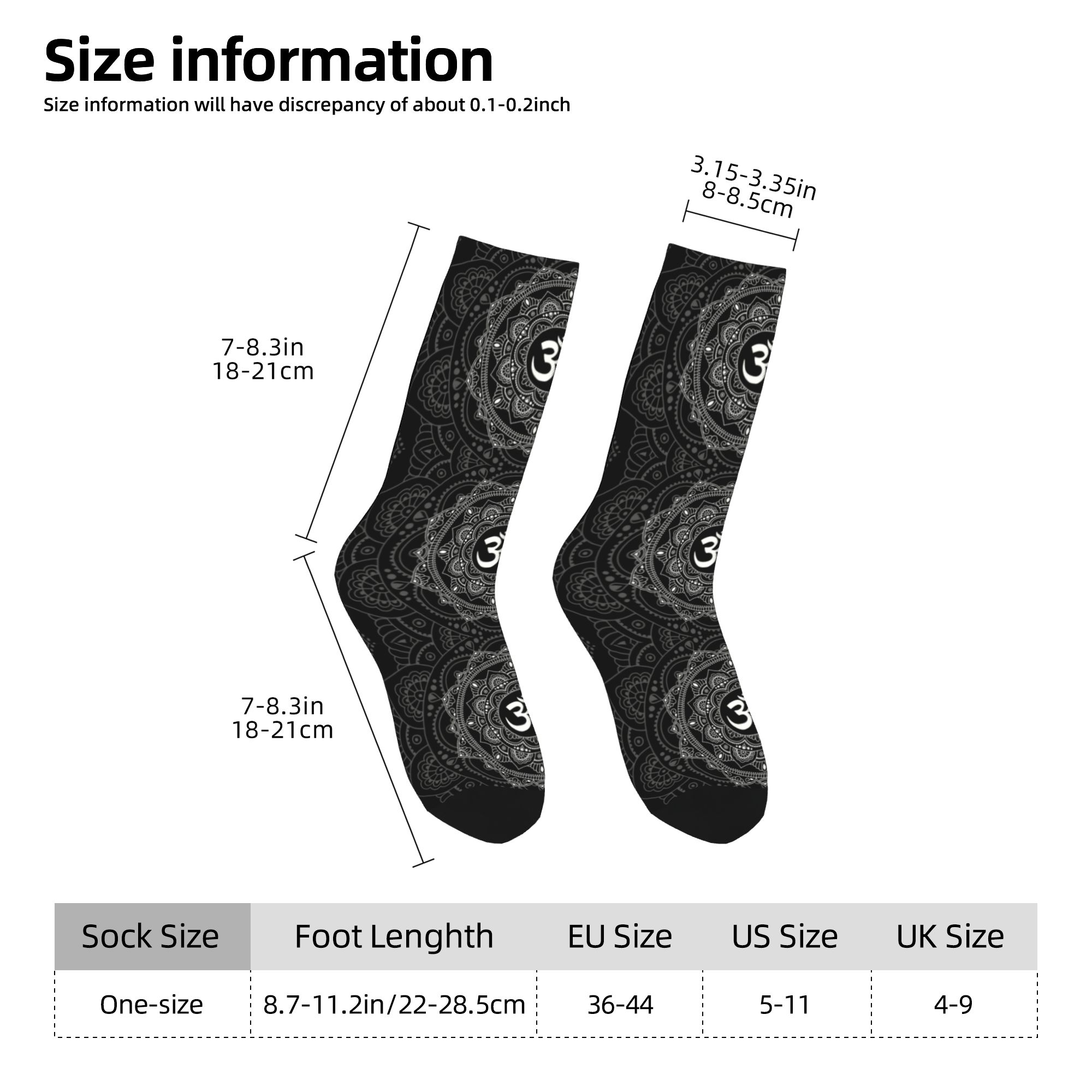 ถุงเท้าลายออมแมนดาลาแบบกำหนดเอ - Dress Sock Men บทวิจารณ์และราคา