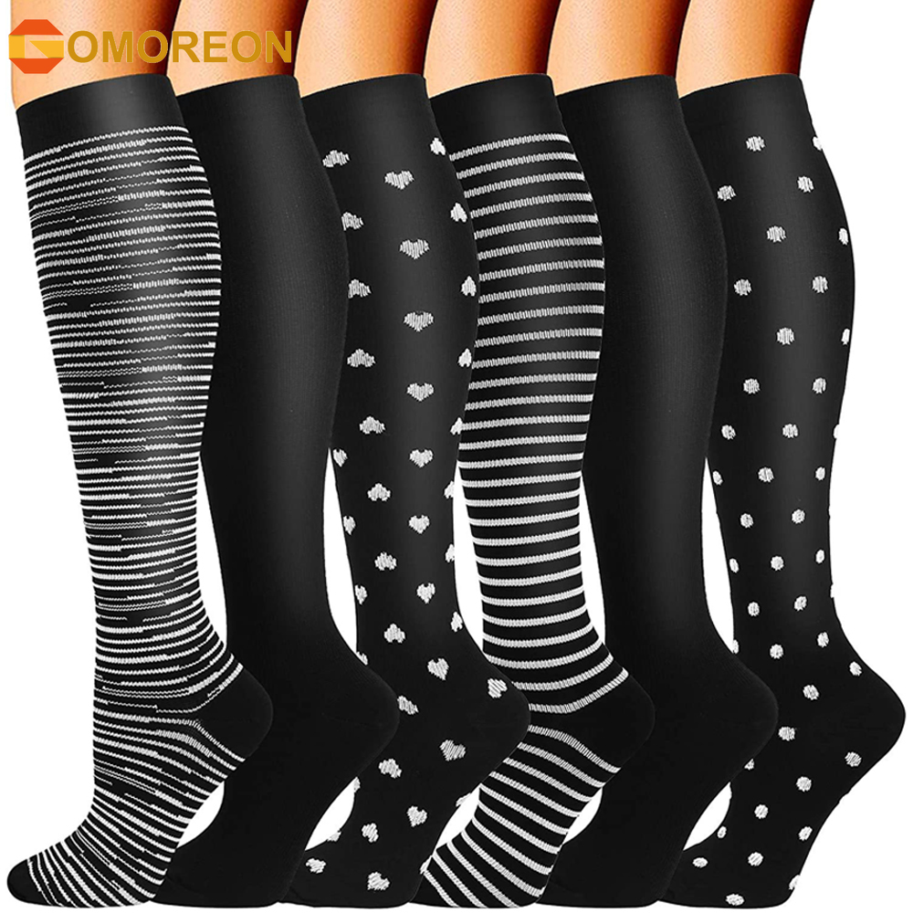 GOMOREON ถุงเท้าบีบอัด 6 คู่สำ - Compression Sock Medical บทวิจารณ์และราคา