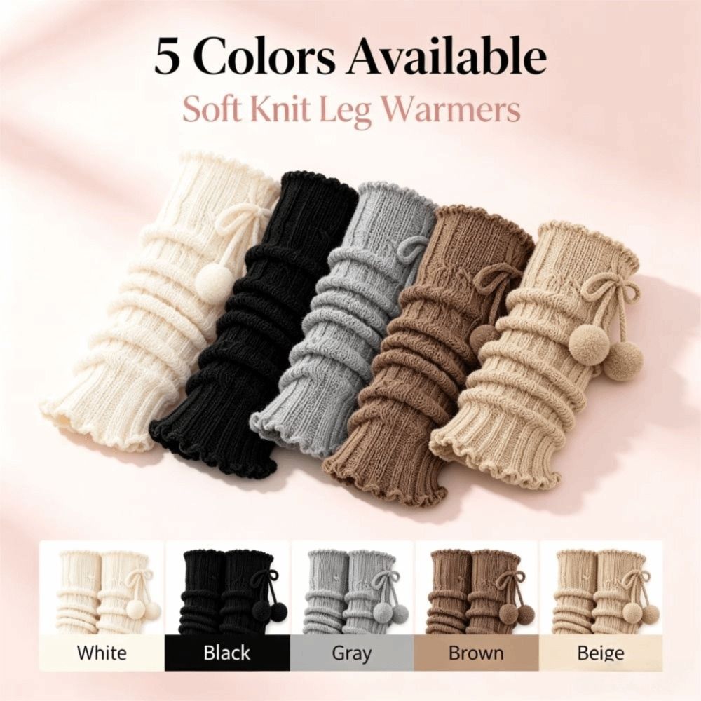 ปลอกขาไหมพรมถักลายเคเบิล ขอบระ - Boot Sock Slouchy บทวิจารณ์และราคา